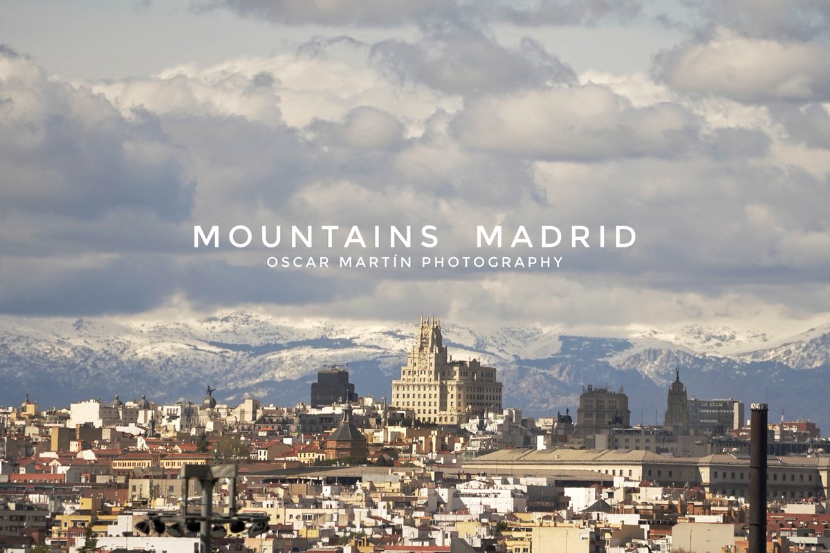 Montañas de Madrid, la nieve ha sido sorpresa a finales de Marzo aún dejándose ver por LA Sierra de Guadarrama @PN_Guadarrama @SierraMeteo @SierraNortecom #Fotografía #Photography #SonyAlpha