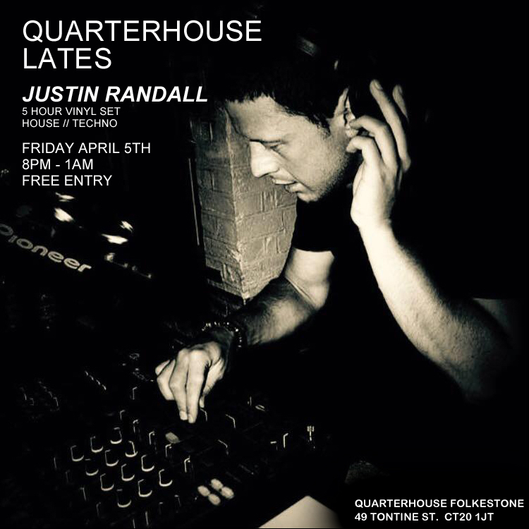 Tomorrow night join Justin Randall for the very best of the Kent underground house and techno scene in a 5 hour vinyl exclusive set! More info: creativefolkestone.org.uk/whats-on/quart… 🔈 Quarterhouse Lates: Justin Randall 📅Fri 5 Apr, 8pm - 1am 🎟FREE entry Quarterhouse Lates is our regular…