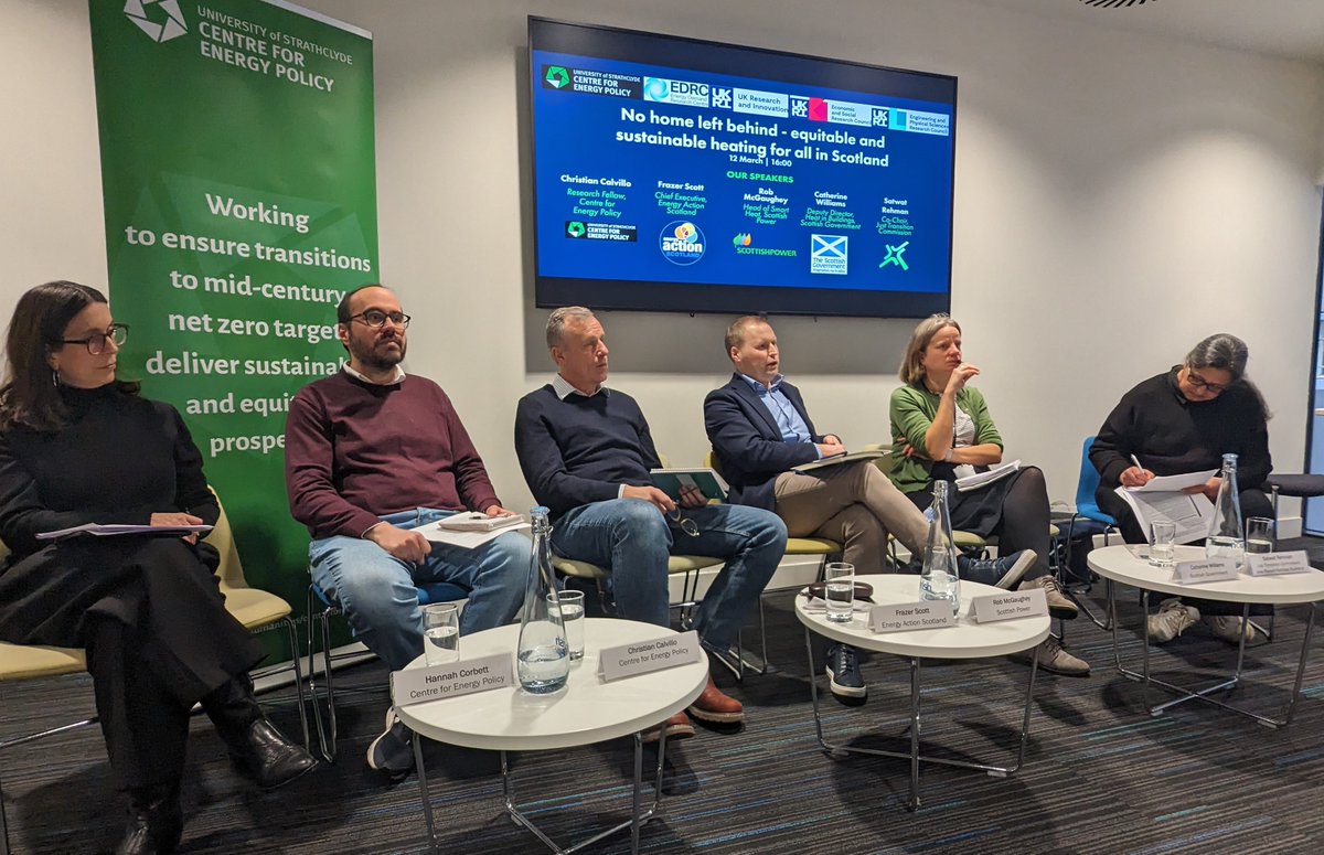 Are you interested in what experts from Gov and industry think about the #heattransition & #fuelpoverty? 💡💷 Read this blog from our @EDRC_UK event to find out what reps from @scotgov @ScottishPower @EAS_Scotland @JTCScotland @SatwatR had to say 👉👉buff.ly/3vFeApy 👈👈