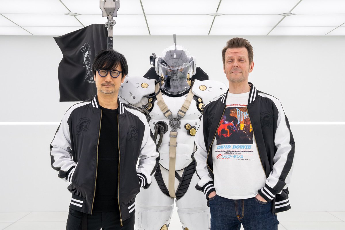 HIDEO_KOJIMA_EN's tweet photo. With Sam Lake. https://t.co/7jFMdrA9zK