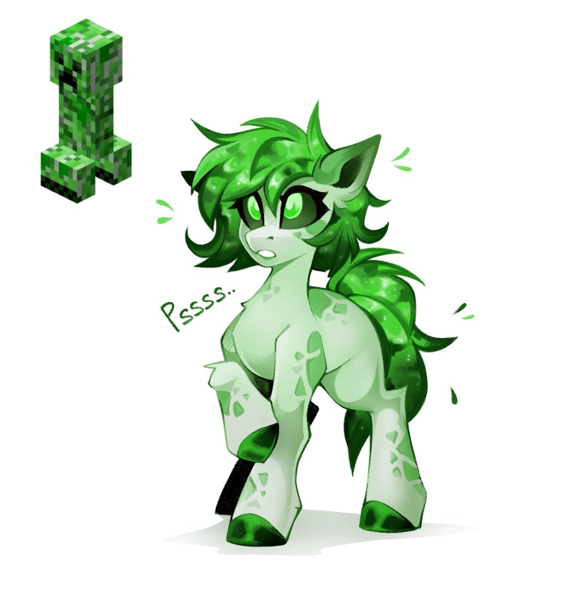 #mlp #Pony #Minecraft - pssss... BOOOM