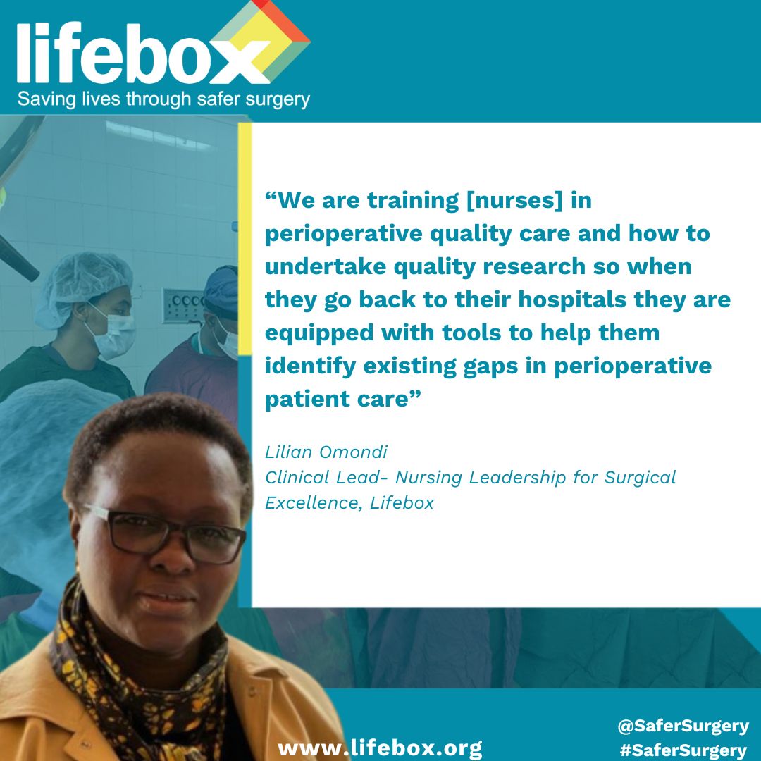 The Nursing Leadership for Surgical Excellence program equips nurses to bridge gaps in #PerioperativeCare. Help us expand this vital training and elevate nursing practices across low-resource countries. Donate: bit.ly/3fefYaf #NurseLeaders #PerioperativeCare
