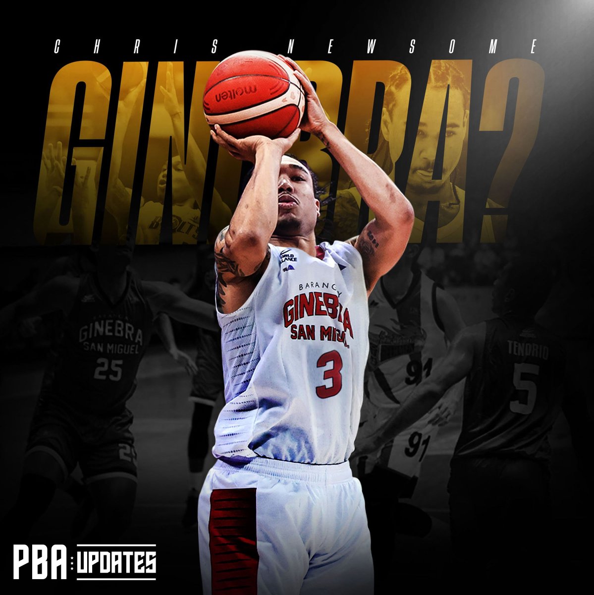 𝐓𝐫𝐚𝐝𝐞 𝐨𝐫 𝐍𝐨𝐭?

Chris Newsome is easily the most prominent name right now, clearly on the rumors of being on the trade block. According to Snow Badua, teams are interested but afraid of his upcoming Unrestricted Free Agency.

#PBAUpdates