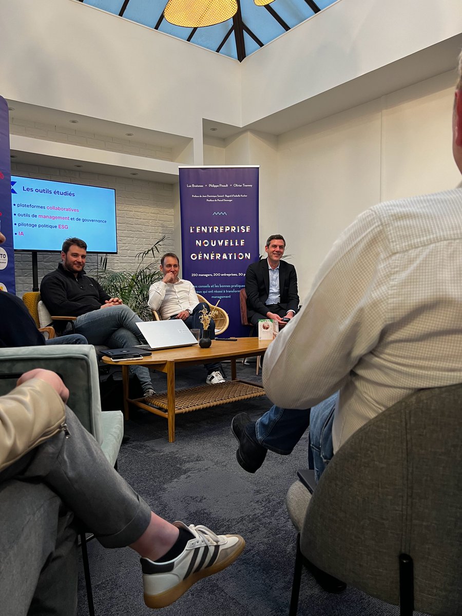 Our CEO @ppinault was at the afterwork organized by @TheNextGenEnte2 last night! It was an opportunity to discuss topics close to our hearts, such as #transparency in business, and the role of tools in organization. Thanks to @bretones for the invitation!