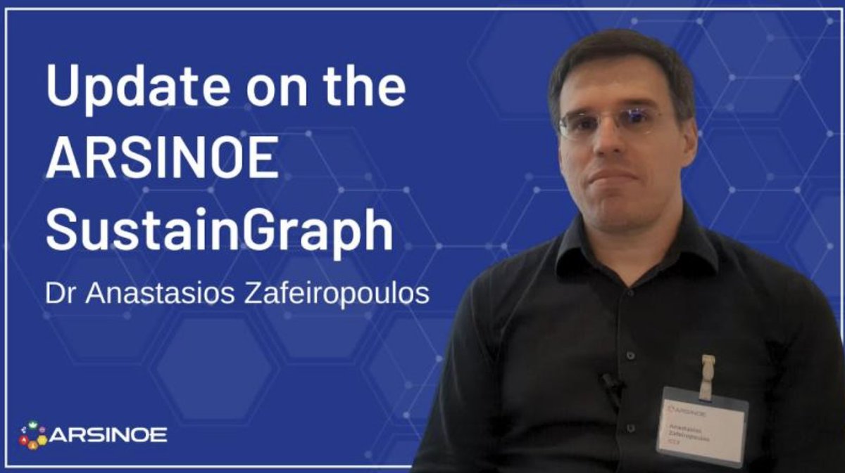 📢 Discover the latest on #ARSINOE #SustainGraph! Dr. <a href="/tzafeir/">Tasos Zafeiropoulos</a> from <a href="/IccsNtua/">ICCS - NTUA</a> shares insights on the new vulnerability assessment methodology and case studies. 
Watch the full interview: youtu.be/pjQau4TLN6Q?si… 
#ARSINOE #ClimateAction #Innovation