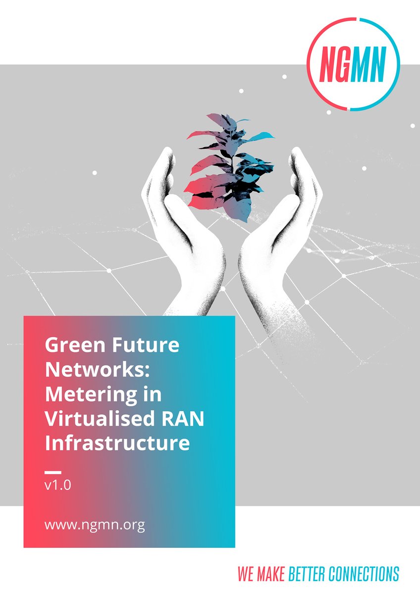 NGMN’s latest publication ‘Green Future Networks: Metering in Virtualised RAN Infrastructure’ offers key recommendations to the industry regarding the measurement of energy consumption in virtualised RAN networks. Read the full publication here: ngmn.org/highlight/ngmn…