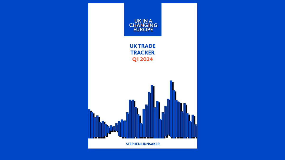 🎇 It's time for your regular update on UK trade courtesy of @shunsakerjr! 🎇 This edition of the UK trade tracker looks back at 2023 as a whole covering: 👉Goods 📉 & services 📈 🌎 Key trading partners ⚖️ Trade balance ukandeu.ac.uk/reports/uk-tra…