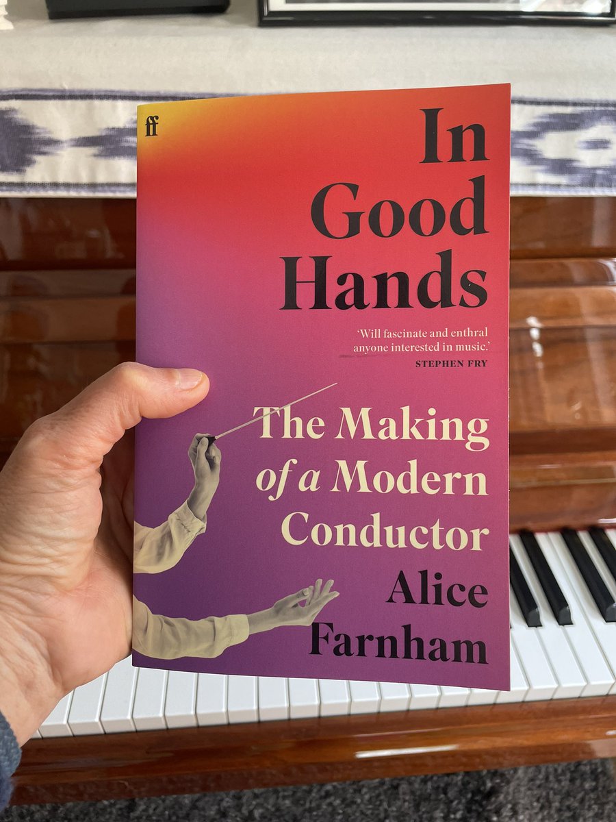 So pleased to see my book #InGoodHands - The Making of a Modern Conductor out in paperback today. #ClassicalMusic #Conductors