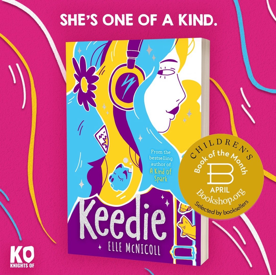 The sleepy town of Juniper is about to wake up and see that #Keedie is one of a kind✨ Happy publication day, @BooksandChokers! The prequel to the award-winning and bestselling #AKindofSpark is out now with @_KnightsOf! uk.bookshop.org/p/books/keedie…
