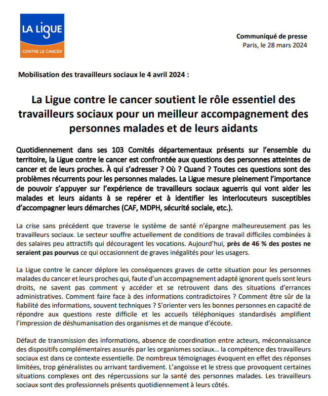 La Ligue contre le cancer tweet media