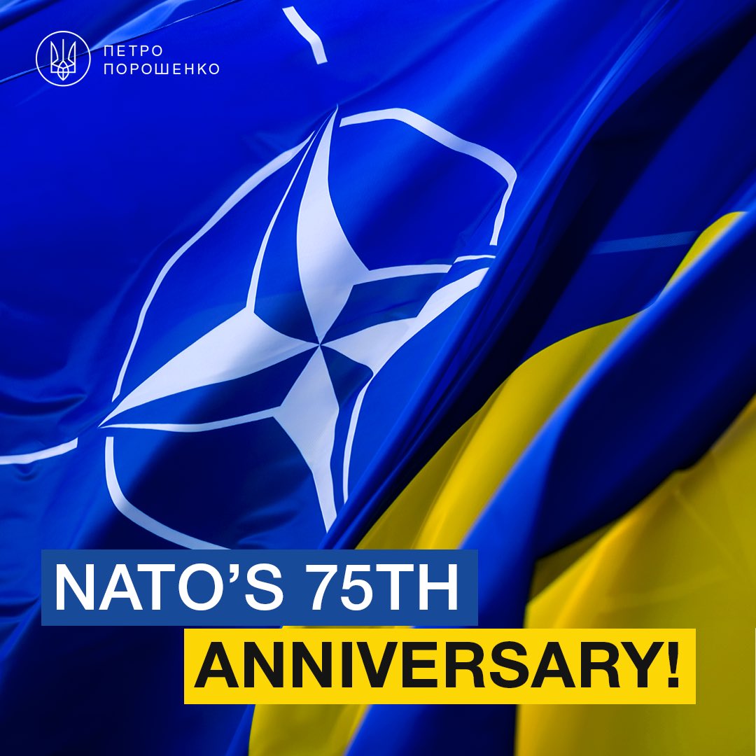 I sincerely congratulate all our Allies on the 75th anniversary of the North Atlantic Treaty Organization! The signing of the Washington Treaty in 1949 opened a new page of peace, security and stability for the United Europe and the entire transatlantic area. The ideas that…