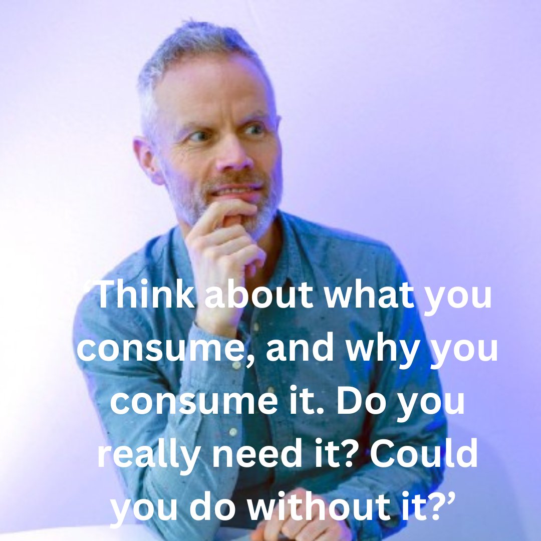TIC_conferences's tweet photo. We continue on our #sustainablejourney and this week the head of our team Gordon gives us his top tip to try and prevent over-consumption! Thanks Gordon! #greenTIC #TICteam #TopTip #Sustainableevents @Strath_ Eco https://t.co/WXUQl6pw1S