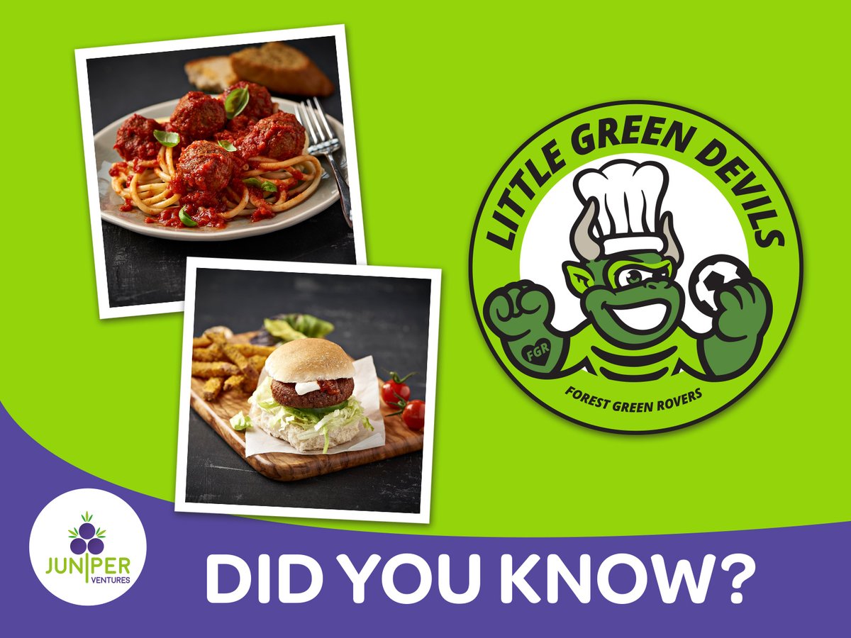 Did You Know? We were the first London-based caterer to work with Forest Green Rovers @FGRFC_Official (the world’s only vegan football club) to develop a range of plant-based, school guideline-compliant dishes. 🌱🥦⚽️ #vegan #plantbased #sustainability #WeAreFGR #schoolfood