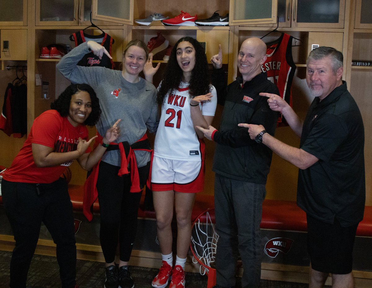 After a Marvelous official visit to WKU, It took me no time to announce that I am committed to WKU, the way the visit went was amazing thanks for everything Lady Toppers.