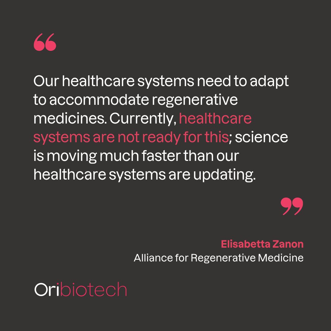 🧬@Alliancerm's Elisabetta Zanon discusses the commercial and regulatory challenges in the EU with @RegMedNet. She believes industry-wide change is needed to ensure that CGTs are not only approvable but accessible and affordable too. Read more ➡️regmednet.com/disrupting-cel…