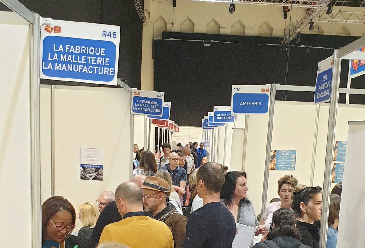 ➡️ C'est parti pour le salon #TAF de #Carcassonne #Aude !
✅ Vous souhaitez un accompagnement pour trouver un #emploi, une #formation ou créer votre #entreprise ? C'est aujourd'hui !
<a href="/FTravail_OCC/">France Travail Occitanie</a> <a href="/muriellehenry1/">Murielle HENRY</a> <a href="/niko2252/">Nicolas Caseiro</a> <a href="/CombesAnne1/">Combes Anne</a>