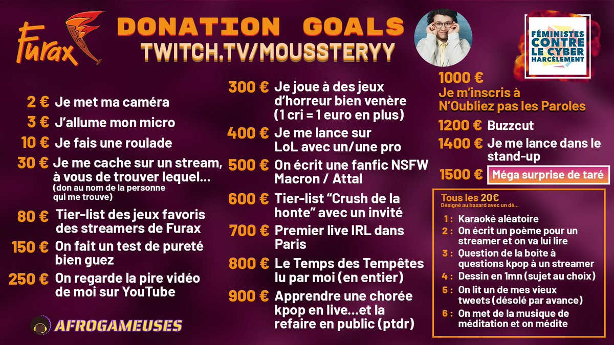 mes subgoals extrêmement sexy dans ma bio pour ce week-end 
(5-6-7 FÉVRIER ON RAPPELLE !!!)