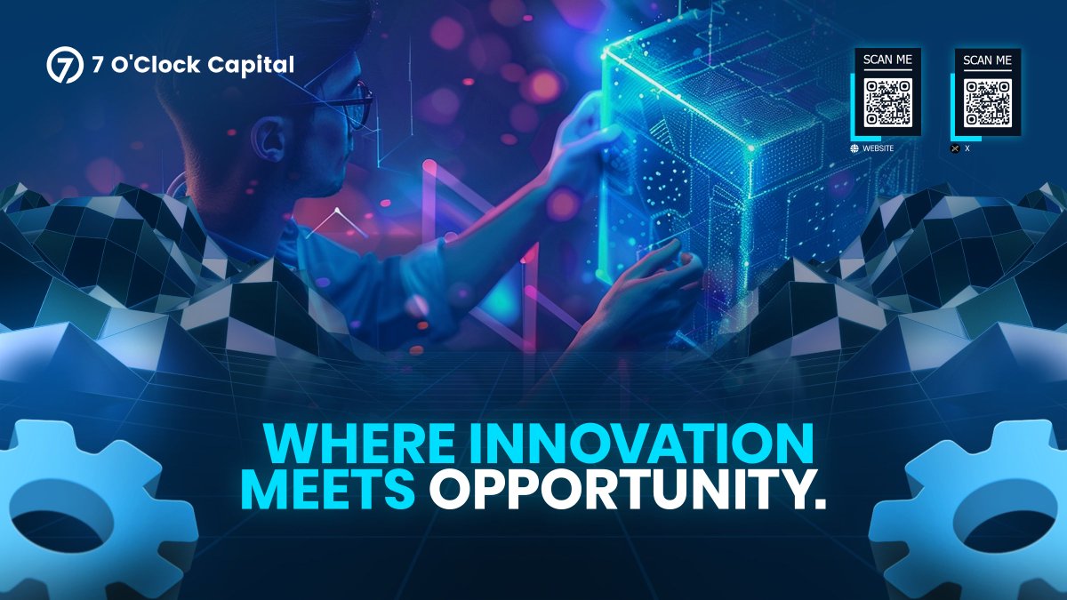 🌟 Dive into the future with 7 O'Clock Capital! 🕖 Where innovation meets opportunity.
