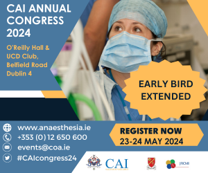 A reminder that our Early Bird extension officially closes tomorrow, Friday 5th April. 🐦 This is your last chance to avail of our Early Bird pricing. Register now: bit.ly/CAICongress24