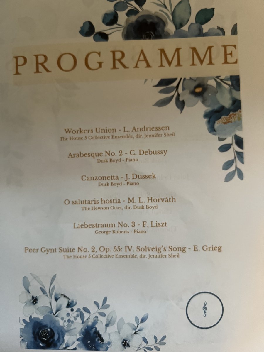 Very proud of our wonderful students who on their free time go and work on more music! Thanks to each of them for a treat of a concert yesterday in this student run initiative and thanks to @tcddublin trust for supporting them financially to produce this concert!👏👏👏✨✨✨