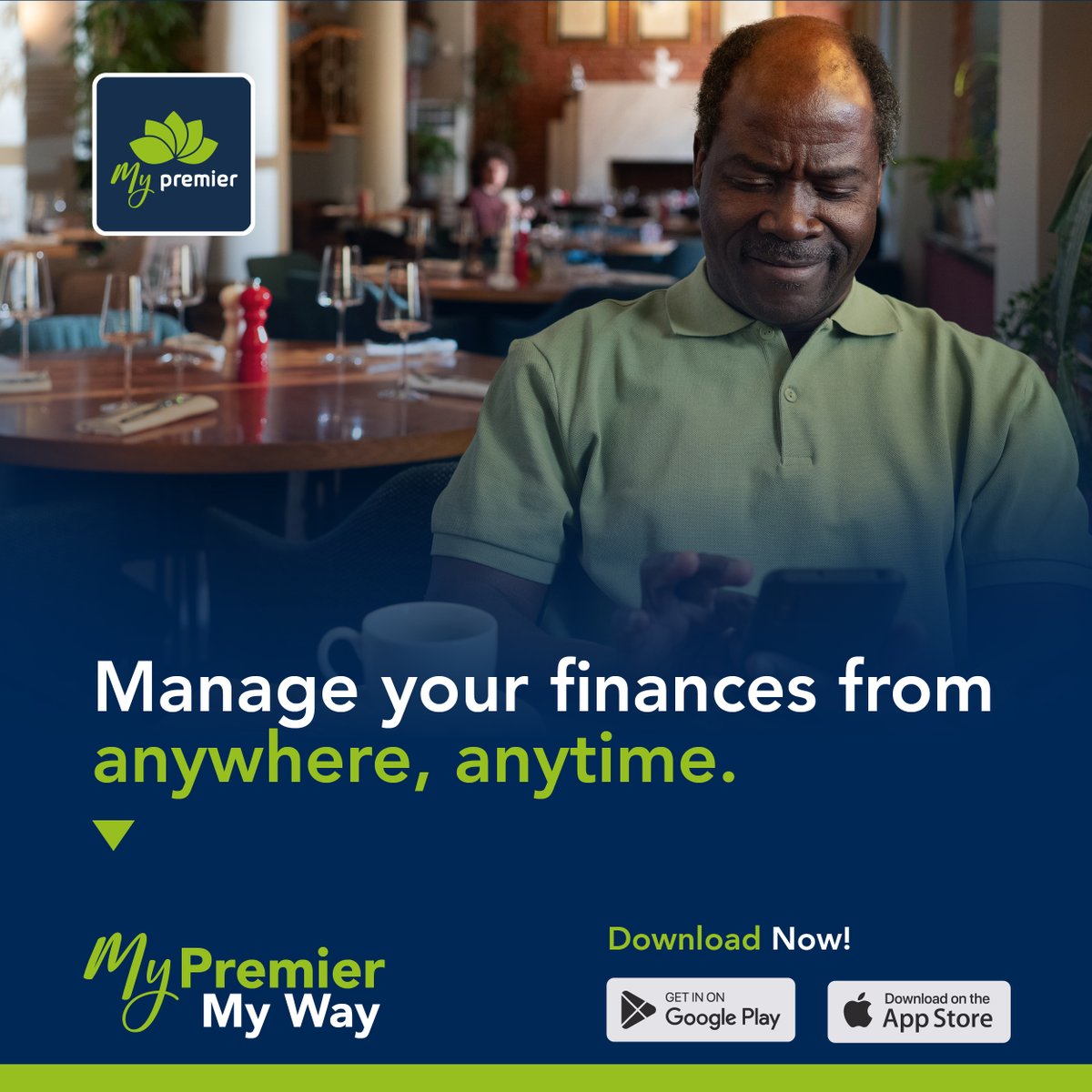 Shariah Compliant banking tailored to work for you, skip the long lines and bank anywhere, anytime with My Premier App. Available for download here! #MyPremierMyWay #PremierBank #ShariahCompliant
