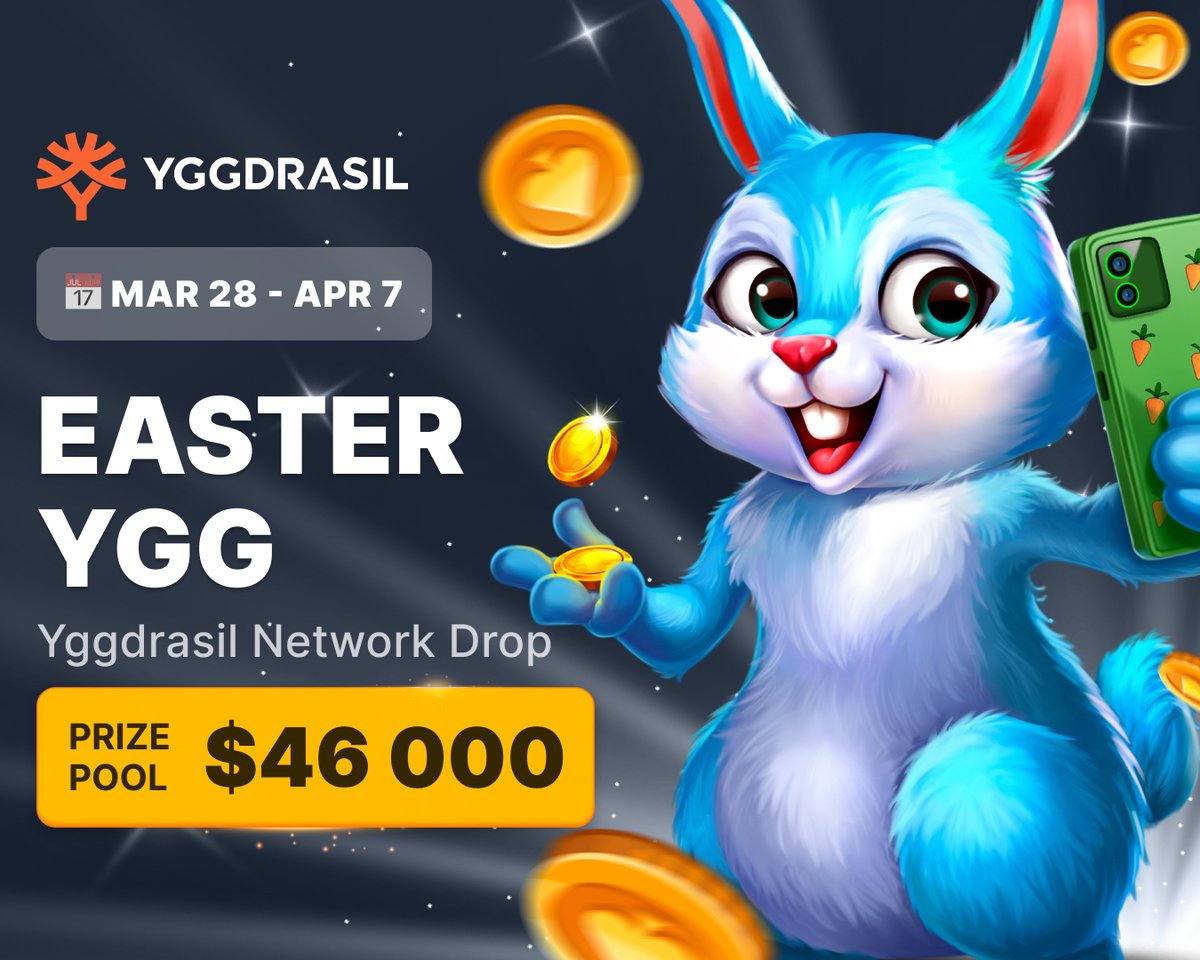 Get ready to hop into the excitement of Easter with an egg-stravagant event, Easter YGG!💥

We're cracking open the festivities with a whopping prize pool of $46,000, divided into 2080 thrilling gifts just waiting to be claimed 👉 bit.ly/49eXr3y