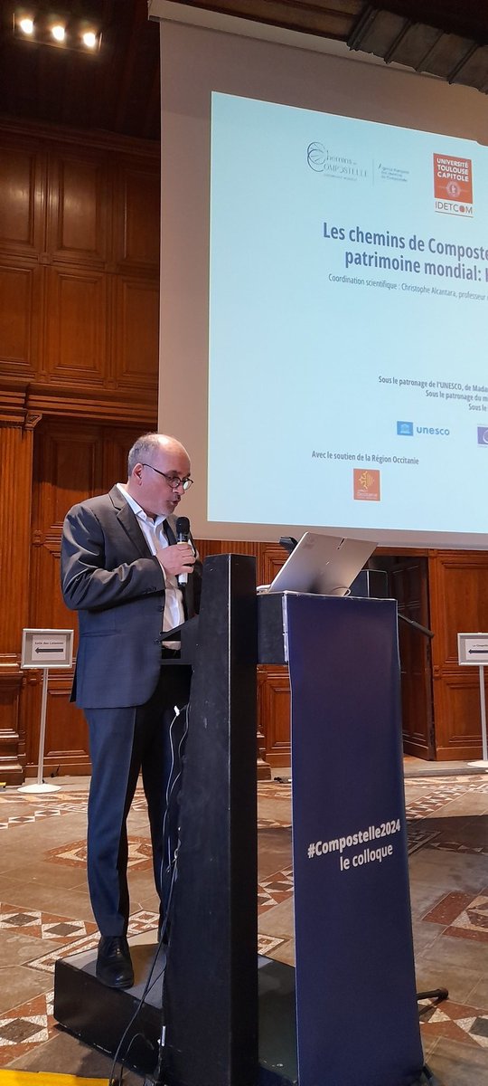 IDETCOM (@idetcom) on Twitter photo Le colloque "Les chemins de Compostelle, itinéraire culturel européen et patrimoine mondial : Histoire, enjeux et perspectives" à débuté ce matin à L'hôtel Dieu Saint Jacques à Toulouse. @Fac_droit_tlse <a href="/UTCapitole/">Université Toulouse Capitole</a> Le colloque "Les chemins de Compostelle, itinéraire culturel européen et patrimoine mondial : Histoire, enjeux et perspectives" à débuté ce matin à L'hôtel Dieu Saint Jacques à Toulouse. @Fac_droit_tlse <a href="/UTCapitole/">Université Toulouse Capitole</a>