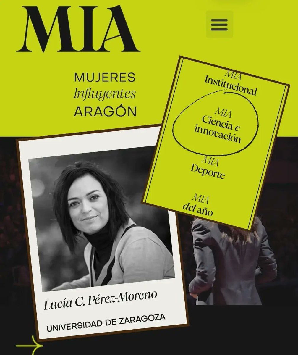 Está tarde se entregan los premios MIA en el <a href="/CaixaForum/">CaixaForum</a> de Zaragoza. Es un honor estar entre las nominadas y poder compartir este día con #mujeres fantásticas.