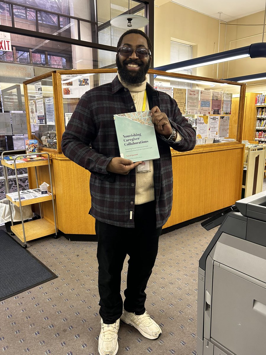 Hyped to see Nourishing Caregiver Collaborations at the Jersey City Public Library. @JCFPL_NJ @stenhousepub