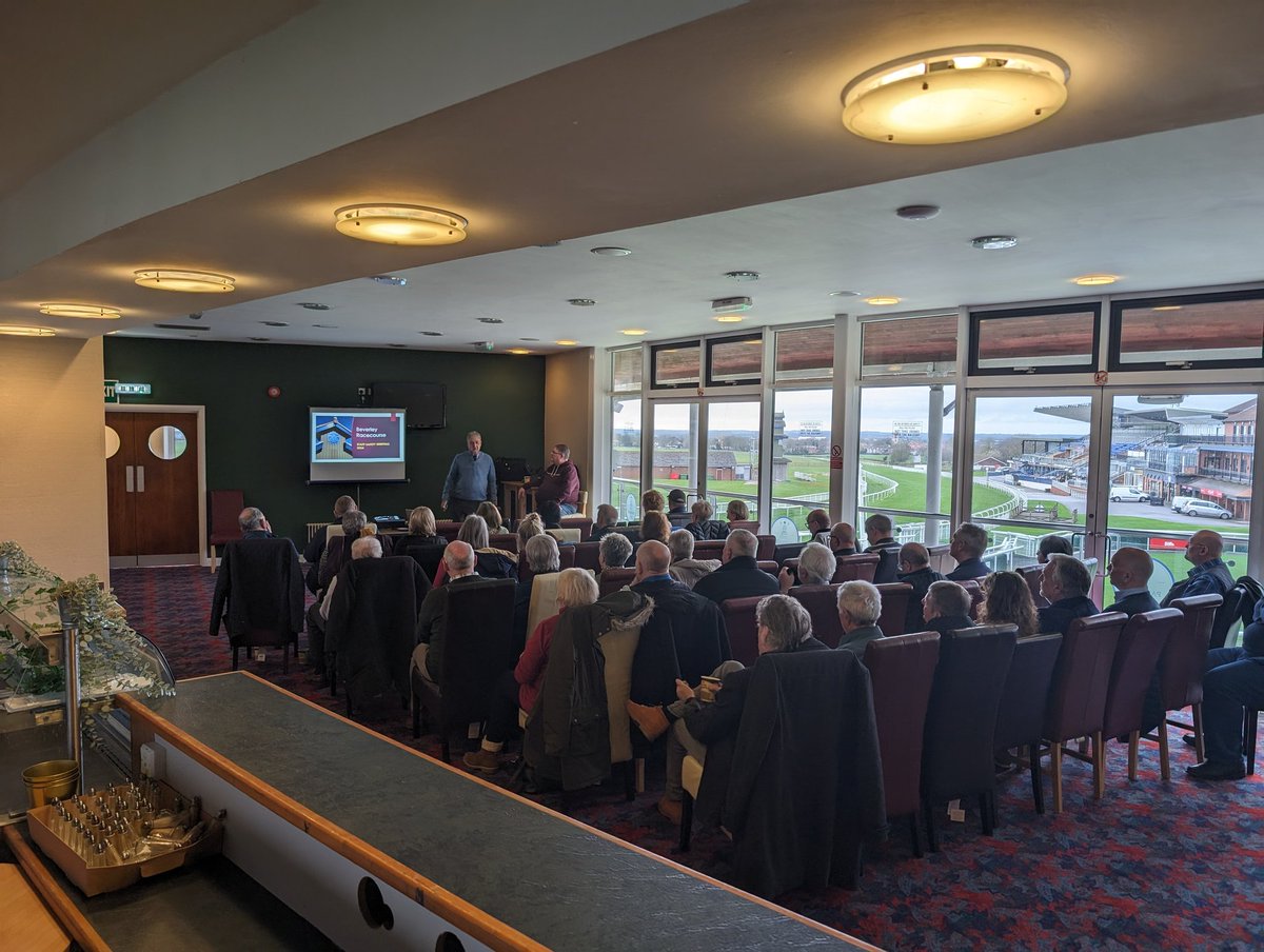 Our wonderful raceday staff have arrived for their 2024 season briefing. The warmest of welcomes await @Beverley_Races thanks to these amazing individuals 👏