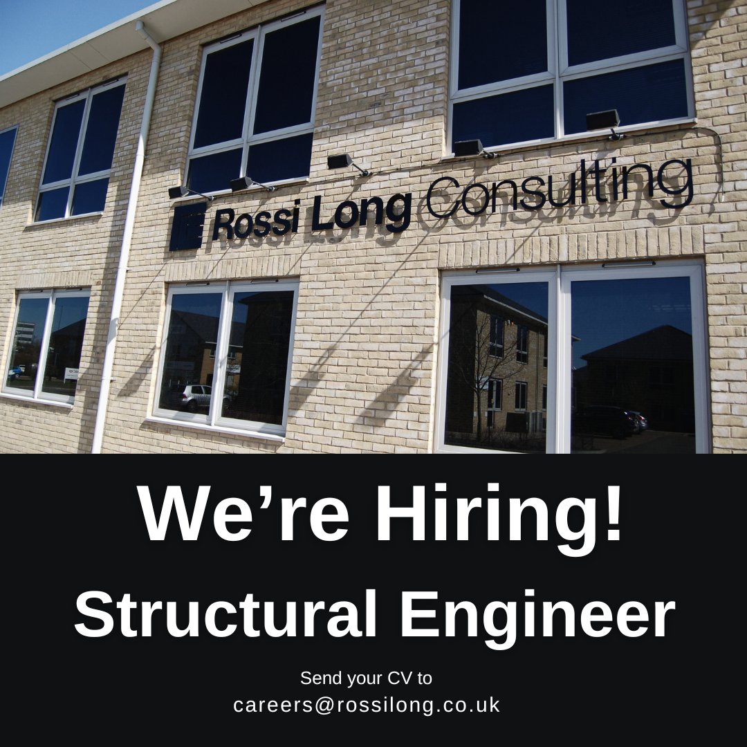 📢 New role alert! 📢 We have an exciting new opportunity for an ambitious Structural Engineer to join our terrific team. This is the perfect role for a Graduate Engineer who has at least two years of experience. Find out more > bit.ly/4ap3ns8 #Careers #Vacancies
