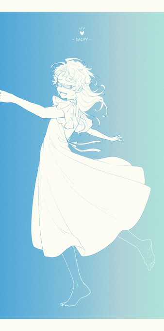 「long hair sundress」 illustration images(Latest)