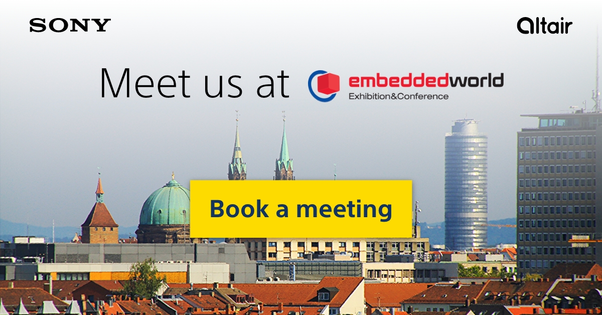 Just a few more days till the @embedded world conference Make sure to stop by our booth 3-622 to hear about our #ALT1350 chipset Book a meeting to hear more>> hubs.ly/Q02rDcsB0