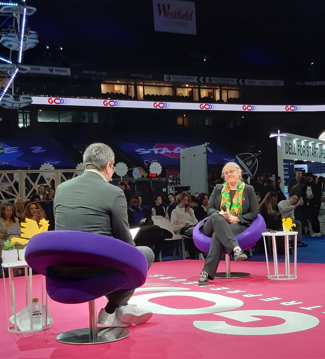 L'ntervention de Madame Sylvie Retailleau, Ministre de l'Enseignement supérieur et de la Recherche, c'est maintenant Main Stage !

"Sans recherche, sans talent, sans formation... pas d'innovation" rappelle <a href="/sretailleau/">Sylvie Retailleau</a>  <a href="/sup_recherche/">Ministère Enseignement supérieur/Recherche/Espace</a>

#GoEntrepreneurs