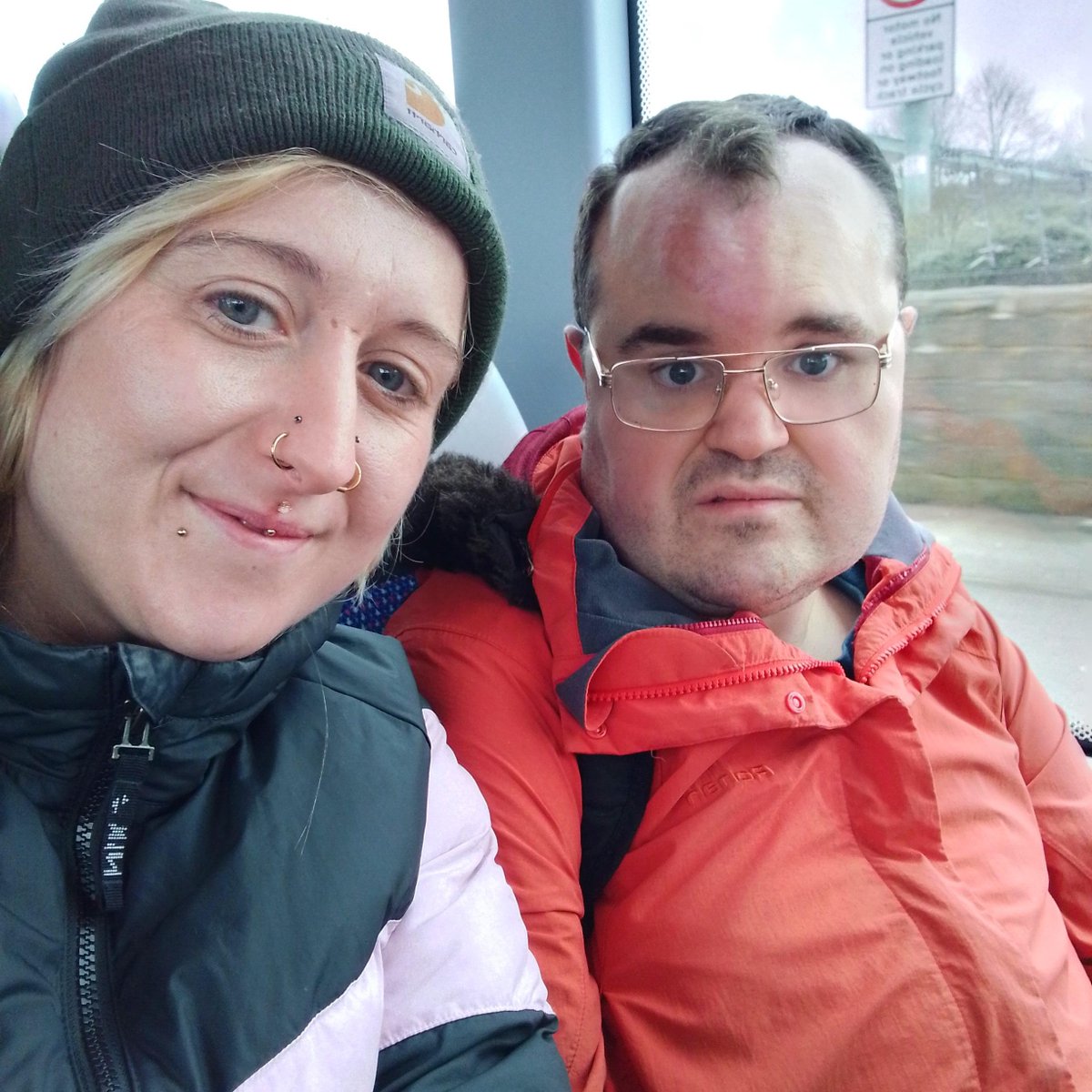 Oliver wasn't going to let the rain spoil his day out in Wakefield. During the visit he and Paris looked around the charity shops and town centre before stopping for lunch at The Six Chimneys. Looks like you had a wonderful time! 🚶‍♂️🛍️🚌🍕 #AutismAcceptanceWeek #DaysOut