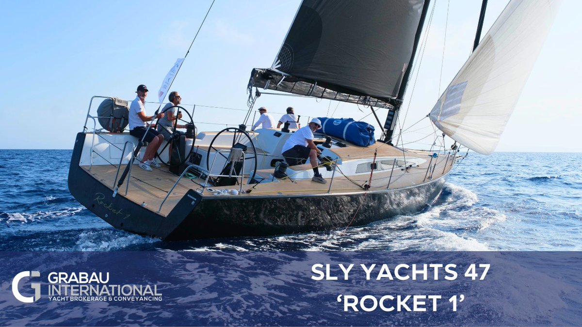 Check out the 2005 Sly 47 'ROCKET 1' - For sale with Grabau International.

ow.ly/OeI750R0ibn

#yachtbroker #yachtbrokerage #yachtsales #boatsales #boatbroker #luxuryyacht #yachtsforsale #italianyacht #performanceyacht #slyyachts #slyyachts47 #sly47 #cruiserracer