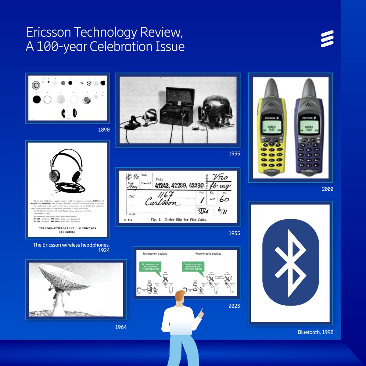 For a century, the #EricssonTechnologyReview (ETR) has been sharing ideas and visions that have shaped the development of #MobileInternet. 

Join us in celebrating 100 years of ETR. 

Read it here: m.eric.sn/nC4I50R6lOR