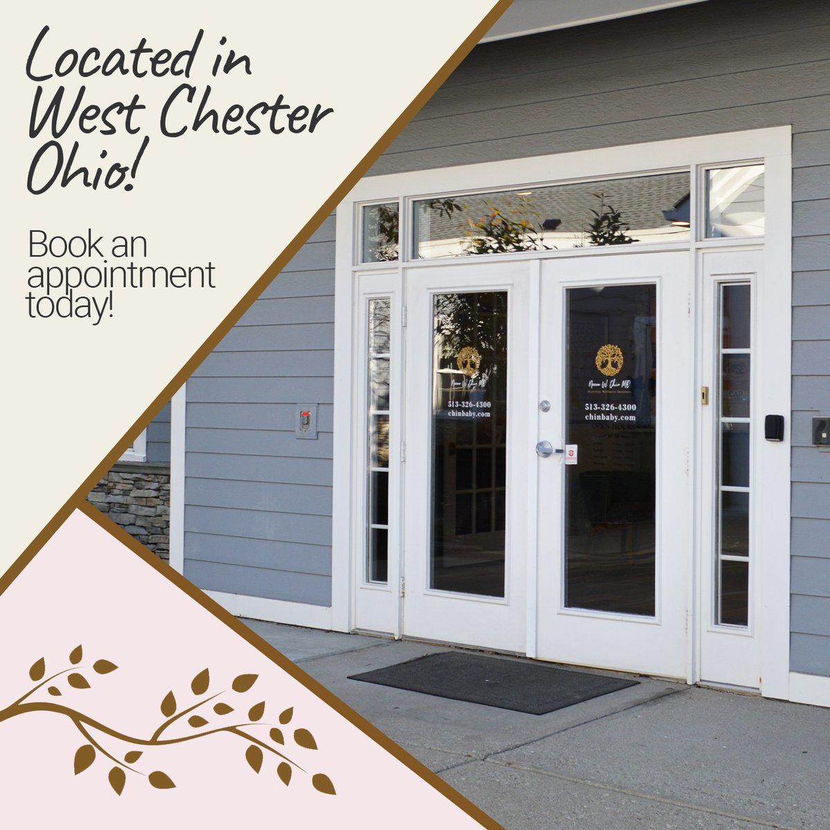 The Fertility Wellness Institute of Ohio, located in West Chester, is here for your fertility treatment needs.

#FertilityWellnessInstitute #FertilityStories #ChinBaby #Fertility