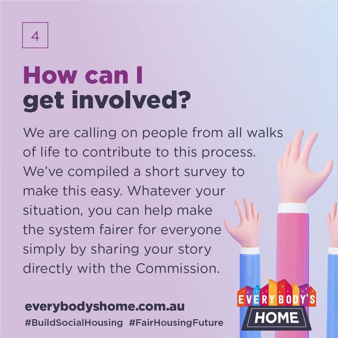 We’re launching a People’s Commission into the Housing Crisis - an Australian first. @_EverybodysHome is convening, with Prof Nicole Gurran and @DougCameron51 at the helm as Commissioners. Share your story today and be part of it!