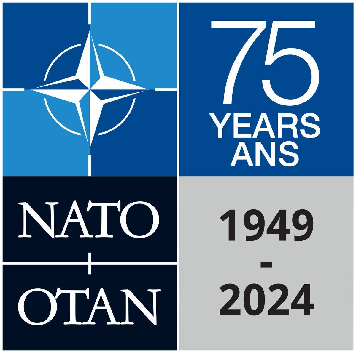 Honouring 75 years of alliance, peace and prosperity with NATO🤝🌐. As we stand united with our allies, together, we will continue to champion our shared values of democracy and security worldwide, for generations to come. 🕊️ #1NATO75years #WeAreNATO