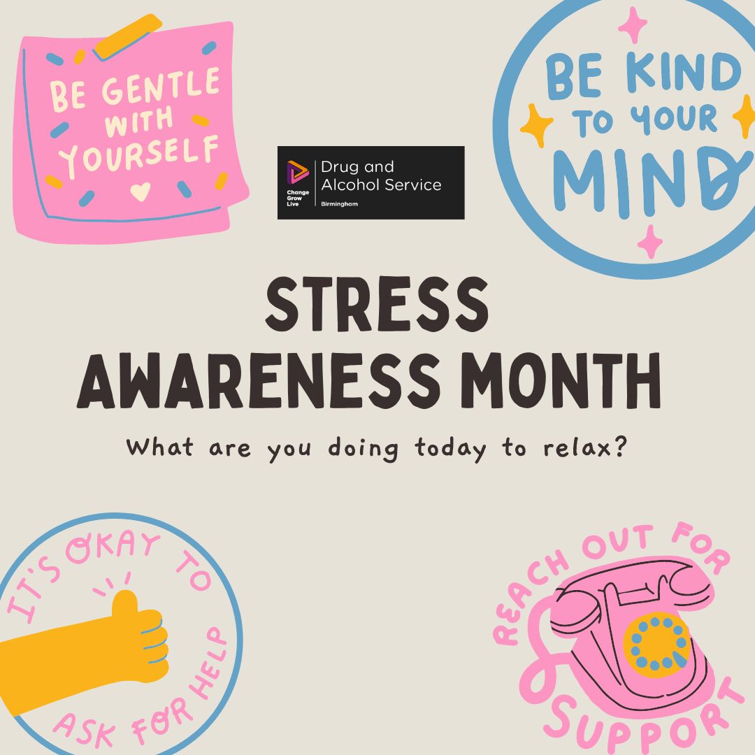 #StressAwarenessMonth gives you a chance to reflect on the impact stress can have on both your physical and mental health. Throughout the month we will be sharing tips and advice on how to reduce stress and look after your mental health. Let us know how you manage stress👇
