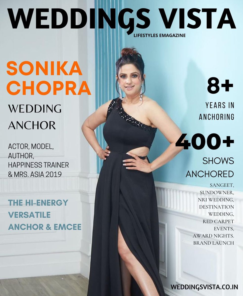 Weddings Vista eMagazine (@weddingsvista) on Twitter photo Happy Birthday our Favourite #WeddingEMCEE <a href="/sonikachopra204/">Sonika Chopra</a>
#WeddingsVista wishes you lots of love, happiness and abundant opportunities to spread your vibrance through your hi-energy anchoring 🎤
Follow <a href="/weddingsvista/">Weddings Vista eMagazine</a>
#SonikaChopra #emcee #anchor #birthdaygirl Happy Birthday our Favourite #WeddingEMCEE <a href="/sonikachopra204/">Sonika Chopra</a>
#WeddingsVista wishes you lots of love, happiness and abundant opportunities to spread your vibrance through your hi-energy anchoring 🎤
Follow <a href="/weddingsvista/">Weddings Vista eMagazine</a>
#SonikaChopra #emcee #anchor #birthdaygirl