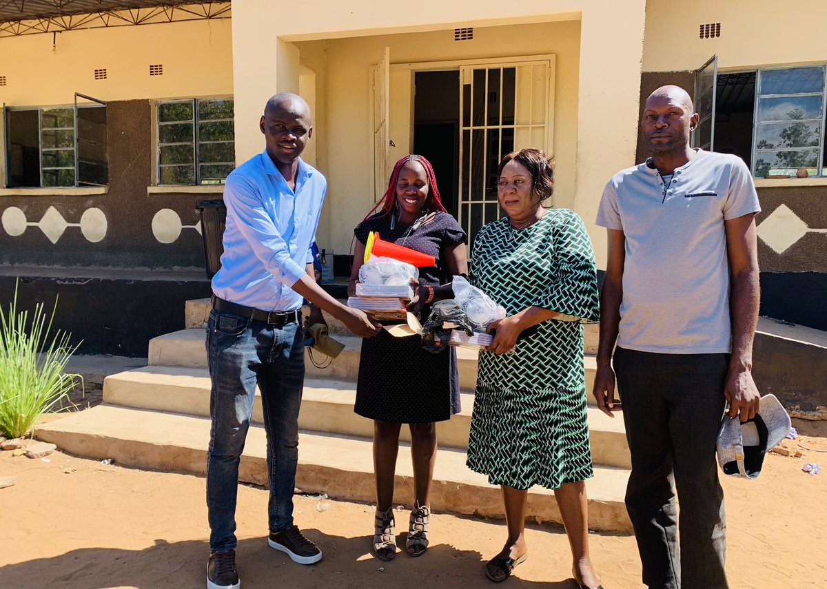 joseph_kalimbwe's tweet photo. After a long political battle in Johannesburg last week, we returned home to Lusaka proud of our fights at PAP. Today I came to my former primary school here in Sesheke to donate a few school materials and some funds so that kids here can have a better shot at life than I did !! https://t.co/PWikJxUmkm