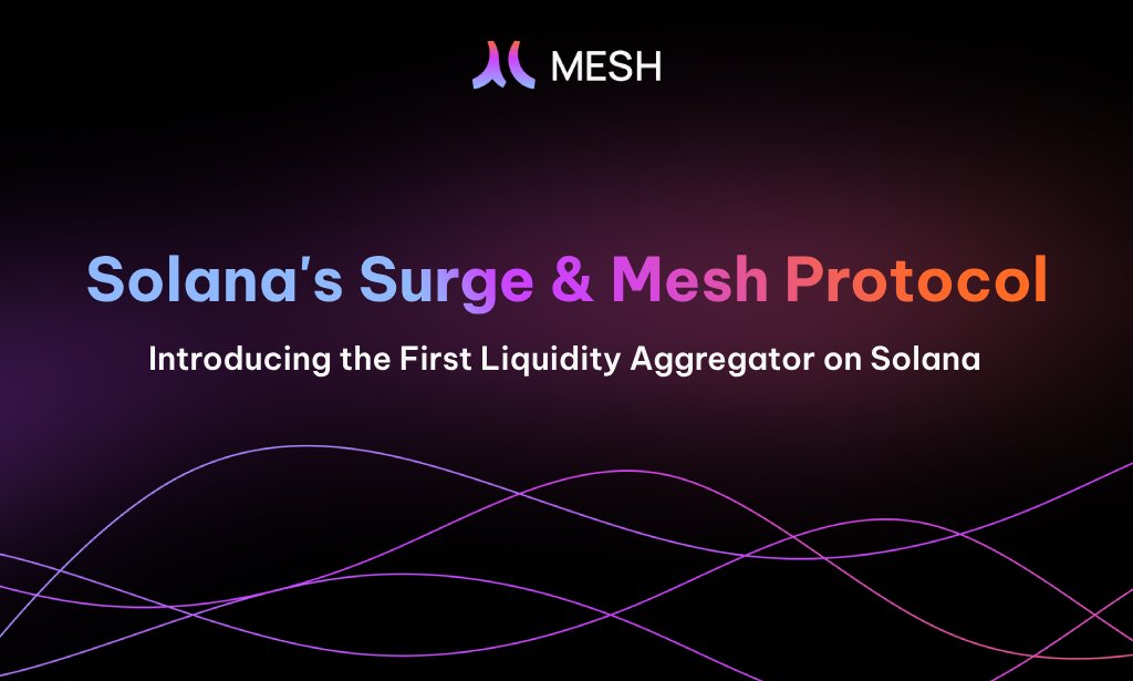 We got featured on @BlocksterCom 🔥🔥🔥 Read up on how Mesh is streamlining on-chain trading and liquidity provisioning experiences for its users on @solana and the upcoming product releases to look out for 💫 Check it out here: blockster.com/introducing-th… $SOL $MESH #Solana