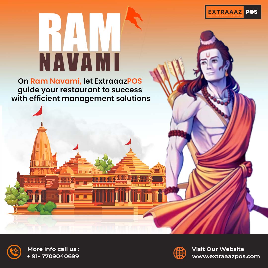 Embrace success for your restaurant this Ram Navami with ExtraaazPOS leading the way through efficient management solutions.
.
.
#ramnavami2024🚩
.
.
#RestaurantManagement #HotelManagement #HospitalityIndustry #RestaurantTech #HotelTech #POSsystem #FoodService #CulinaryExcellence