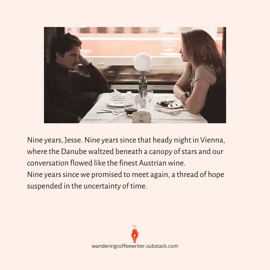 richasheth's tweet photo. Welcome to The Library of Unsent Letters, where whispers from the heart find their voice.

We begin our journey with Celine, reflecting on a connection forged under a Viennese sky, in a letter that never reached Jesse.

https://t.co/SqGUCd11Ws

#RelationRichJournal https://t.co/o1zyHvTNyx