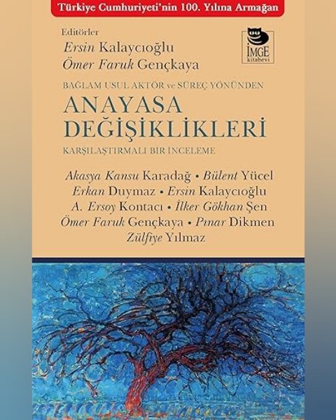 İstanbul Politikalar Merkezi'nin düzenlediği ''Dünya'da ve Türkiye'de Anayasa Değişiklikleri Çalışması ve Kitap Tanıtımı'' etkinliği, 16 Nisan Salı günü saat 10:30'da İPM, Karaköy'de gerçekleşecektir.