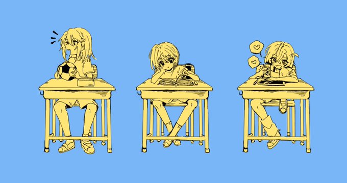 「複数の女性 课桌」のTwitter画像/イラスト(新着)