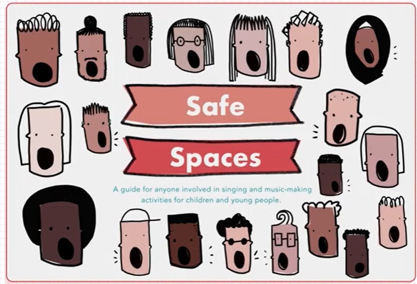 Are you involved in music-making with children and young people? Check out this guide to safe spaces which we created for @SingUpFndation singupfoundation.org/safe-spaces Huge thanks to all our collaborators on this project who shared their thoughts and expertise.