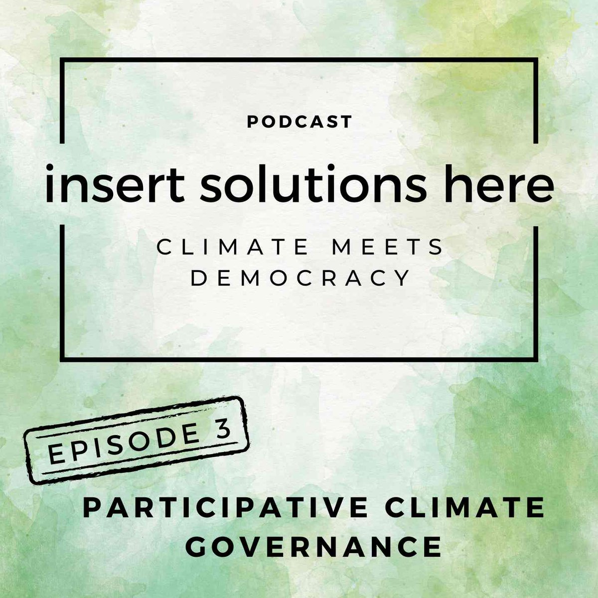 Hört rein in den Podcast "[Insert solutions here]. Climate meets democracy" von <a href="/bund_net/">BUND</a>. Es geht um die Frage, wie demokratische Prinzipien die Grundlage für einen nachhaltigen Ansatz zur Bewältigung der Klimakrise bilden und was Partizipation bedeutet. linktr.ee/insertsolution…